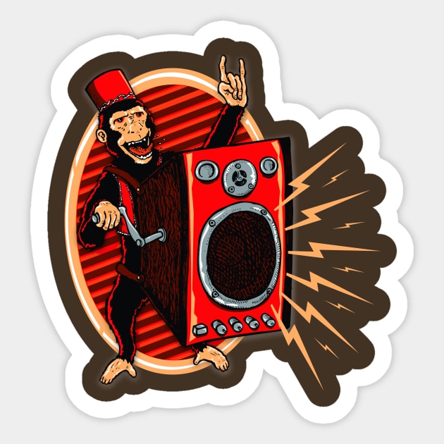 Grindin' That Organ! Sticker by danielhewson